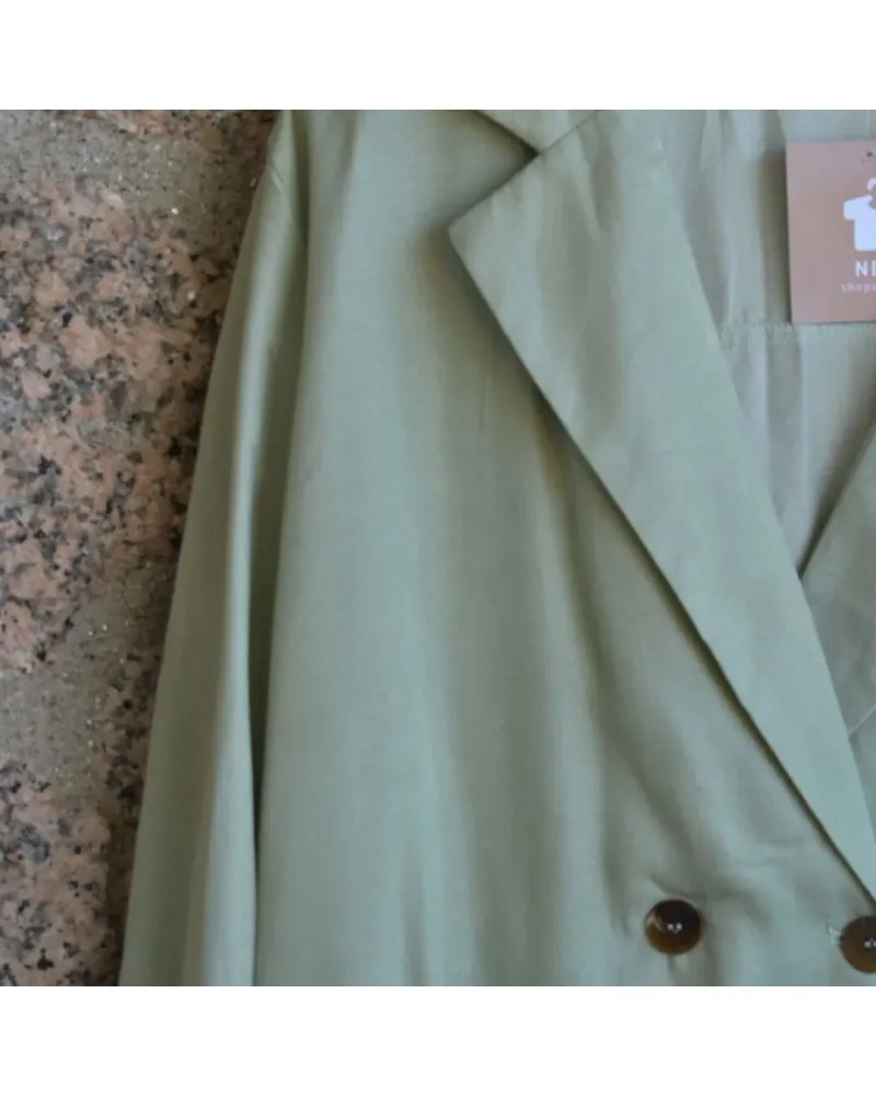 Chaqueta estilo blazer VERDE ndb