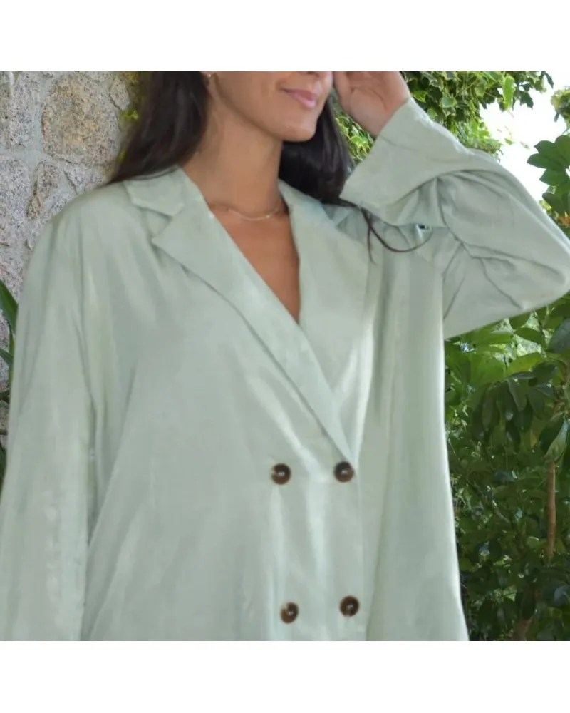 Chaqueta estilo blazer VERDE ndb