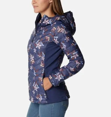 Chaqueta híbrida con capucha Powder Pass™ para mujer