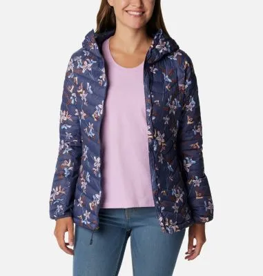 Chaqueta híbrida con capucha Powder Pass™ para mujer