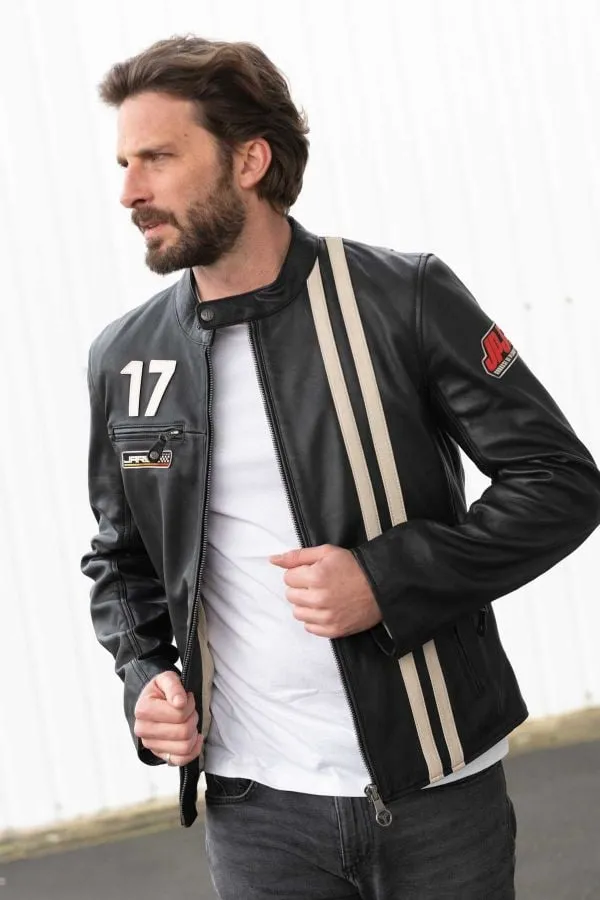 Chaqueta Hombre Classic Legend Motors Jarier Black