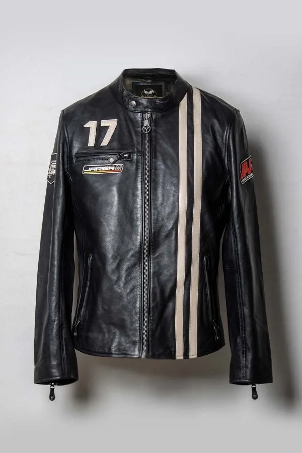 Chaqueta Hombre Classic Legend Motors Jarier Black