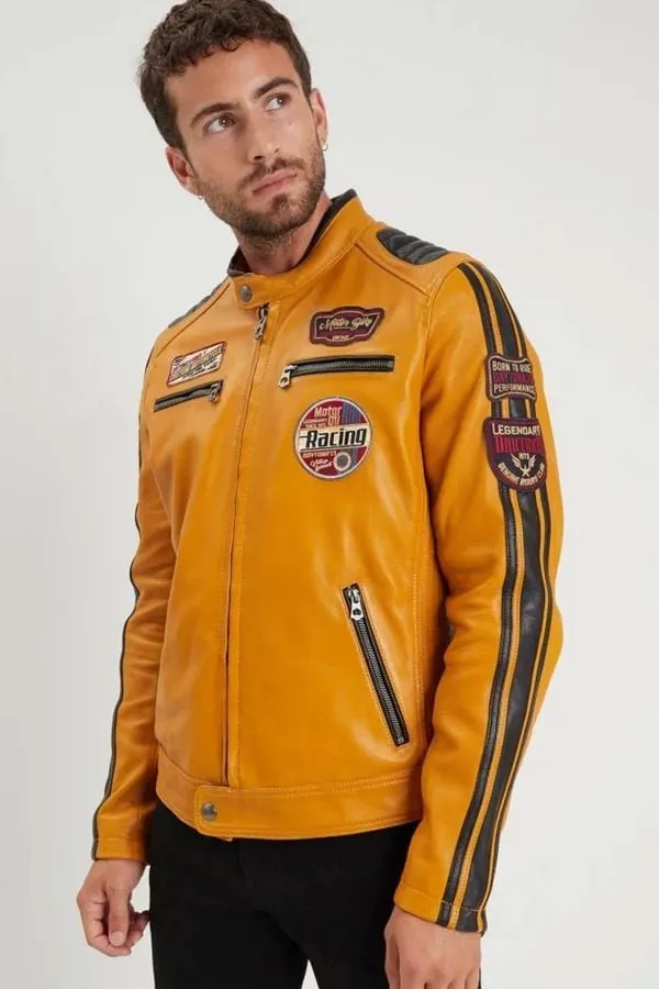 Chaqueta Hombre Daytona Lancia Sheep Atlas Veg Yellow/Black