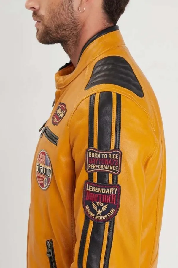 Chaqueta Hombre Daytona Lancia Sheep Atlas Veg Yellow/Black