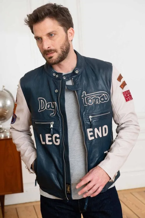 Chaqueta Hombre Daytona Rapid Lamb Vita Short Blue