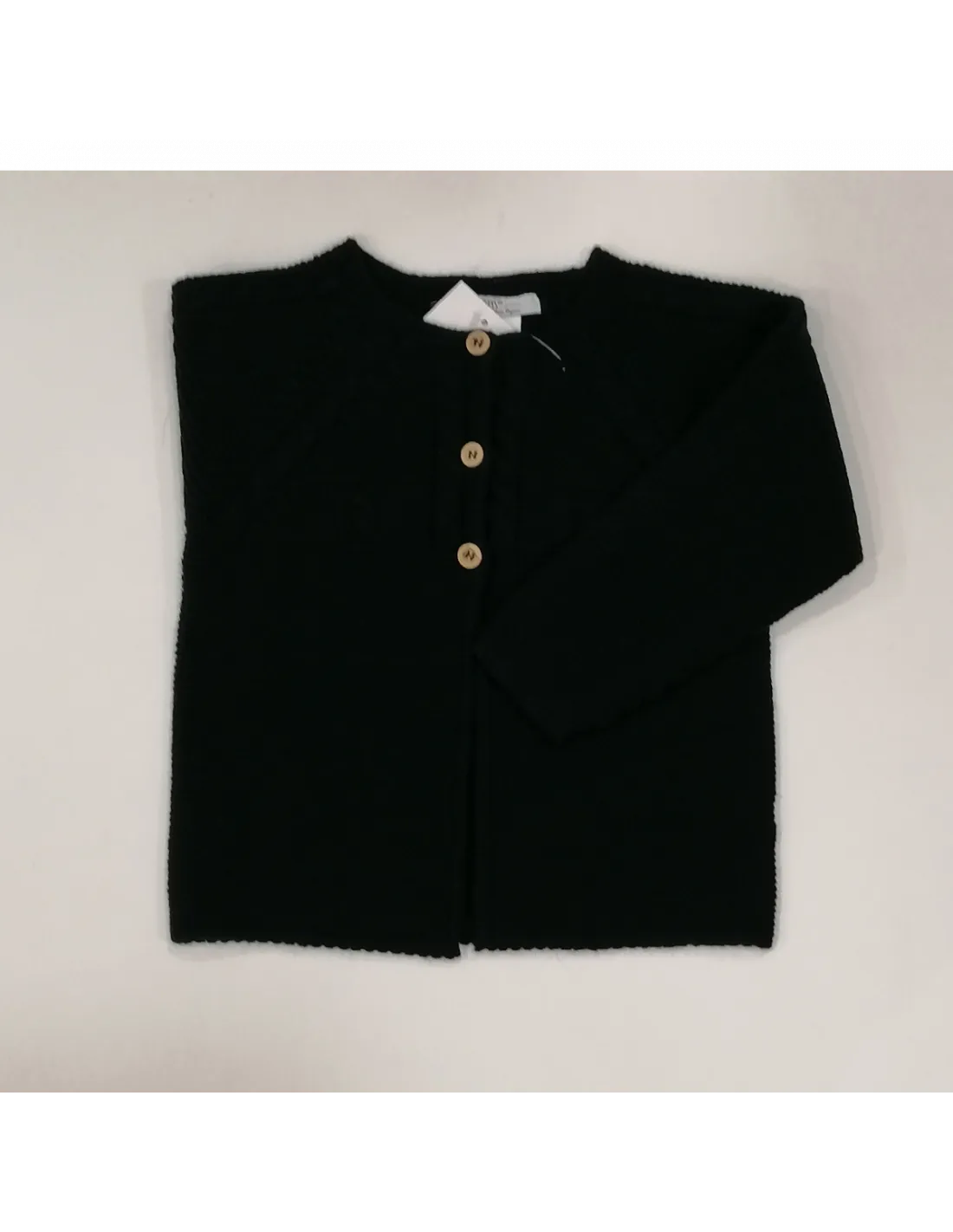 Chaqueta larga bebé punto bobo de Popys