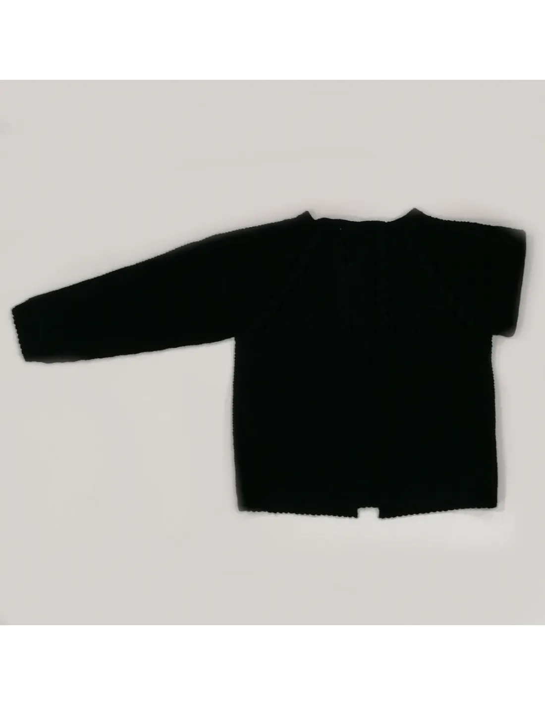 Chaqueta larga bebé punto bobo de Popys