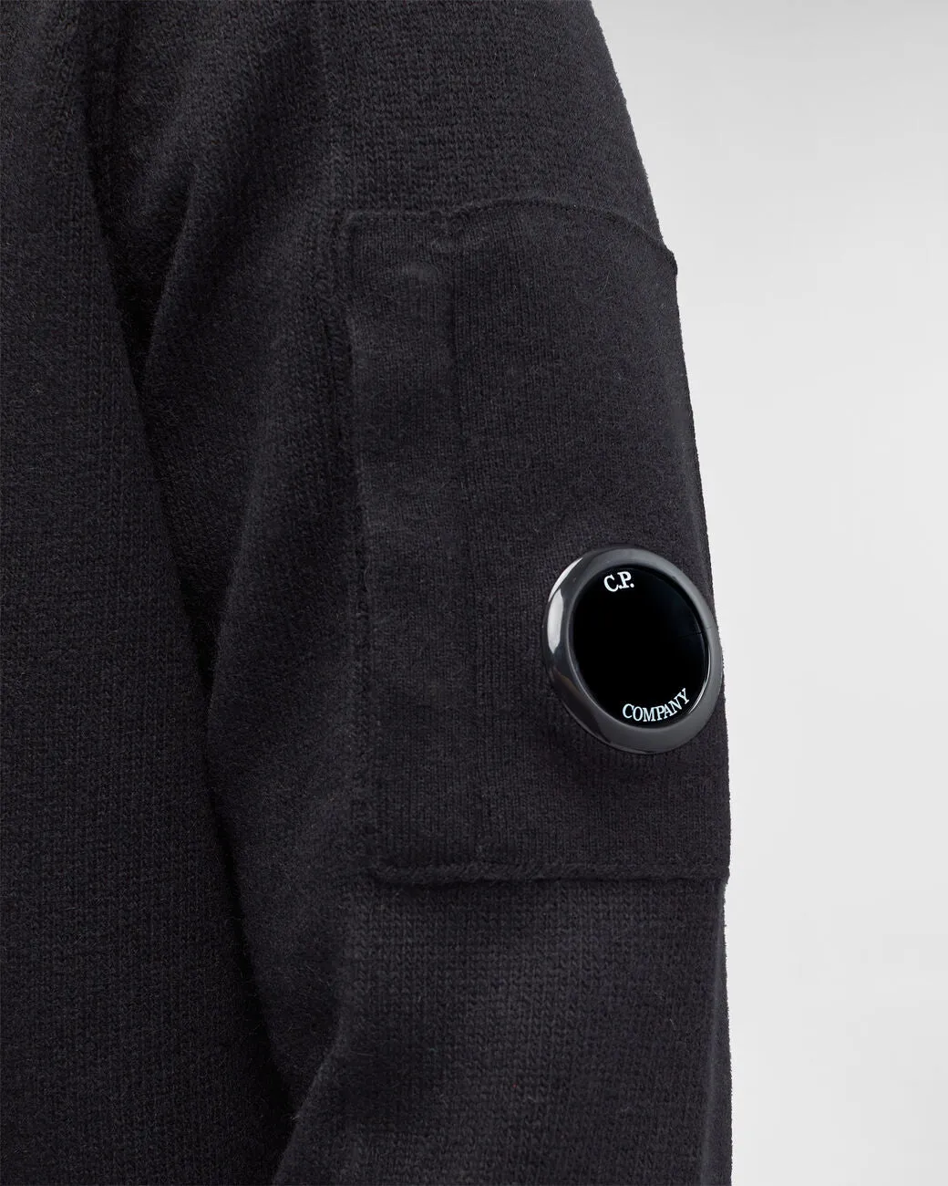 CHAQUETA PUNTO CREMALLERA NEGRA