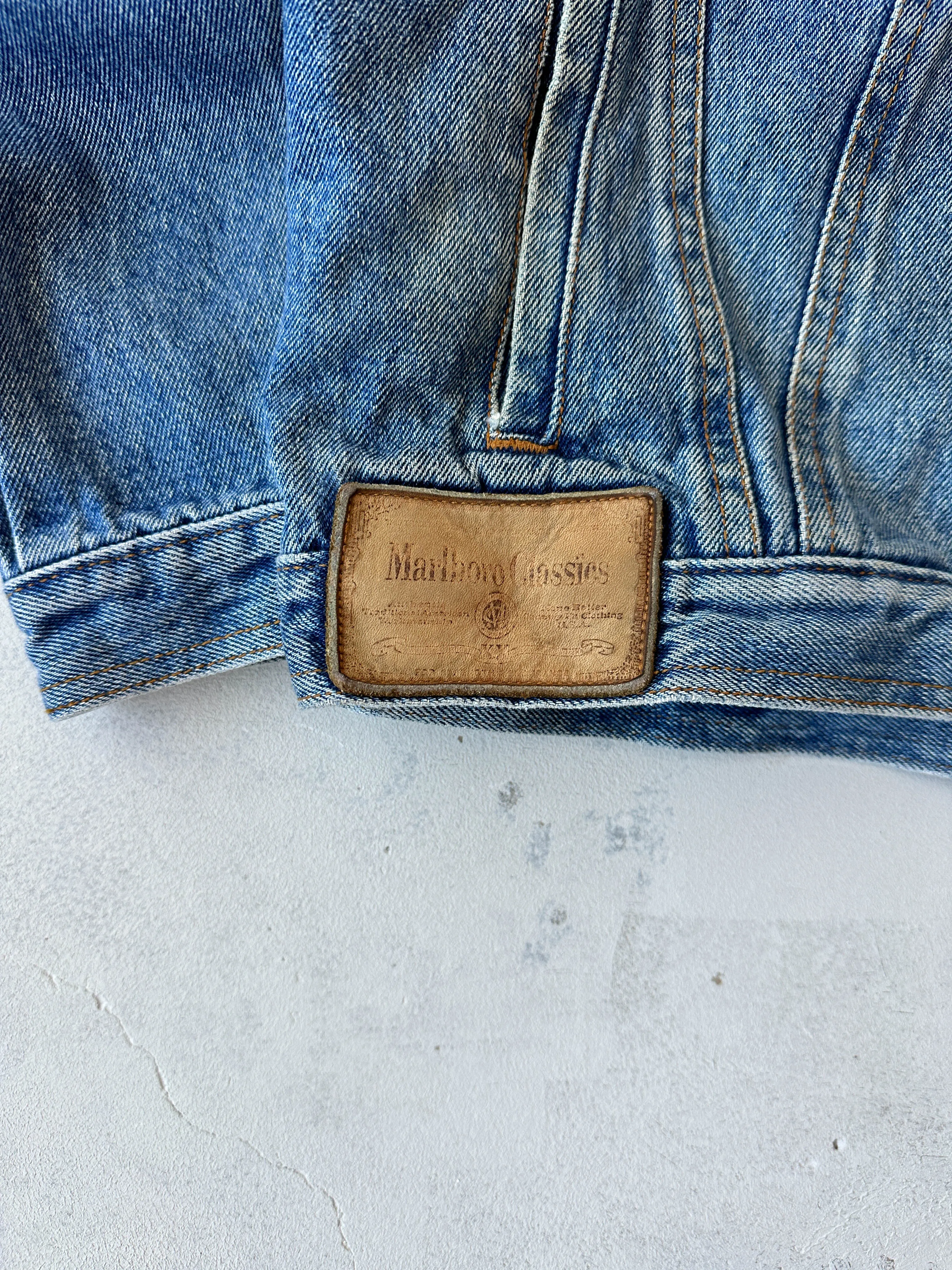 Chaqueta vaquera Malboro vintage 90s