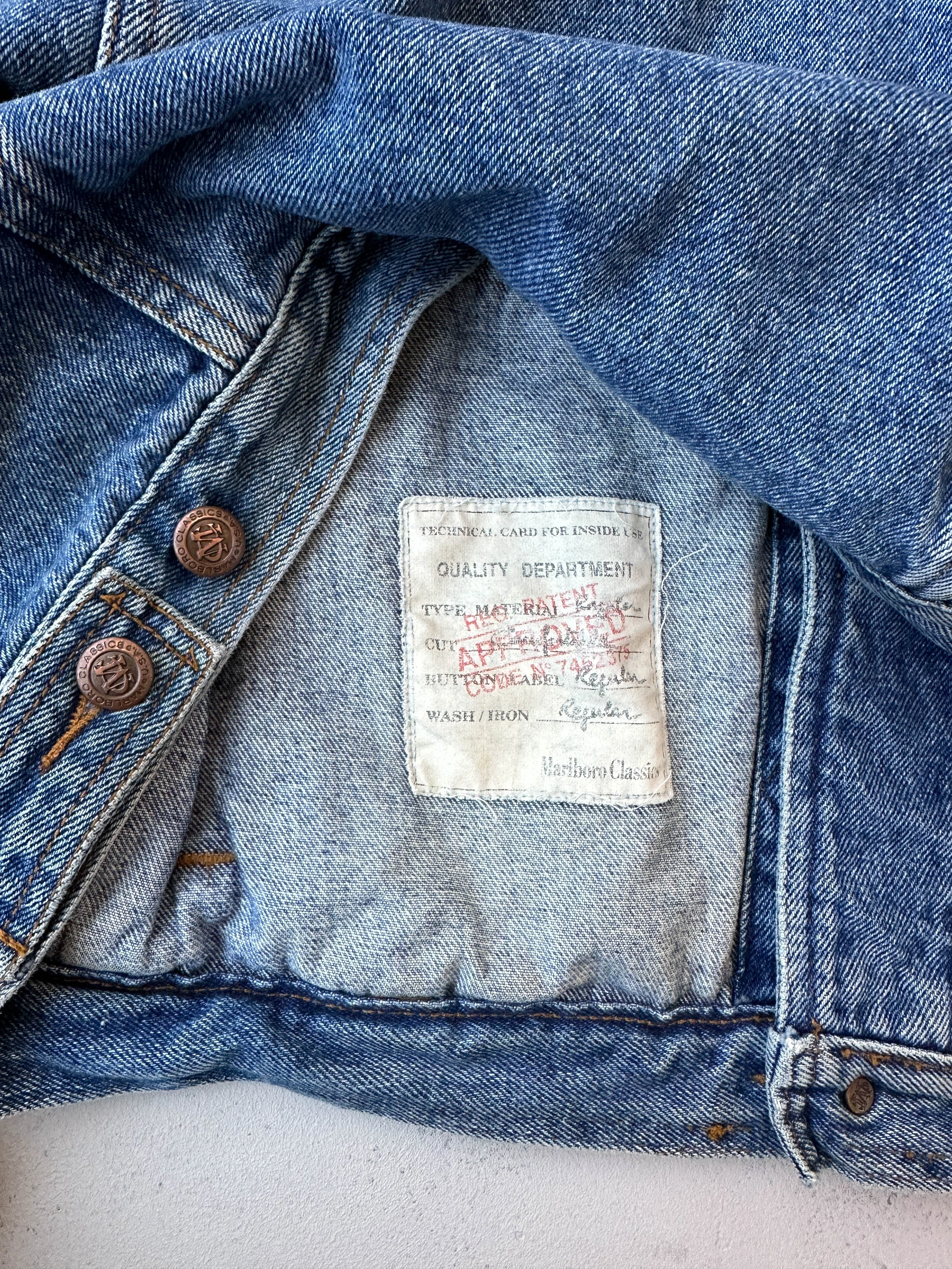 Chaqueta vaquera Malboro vintage 90s
