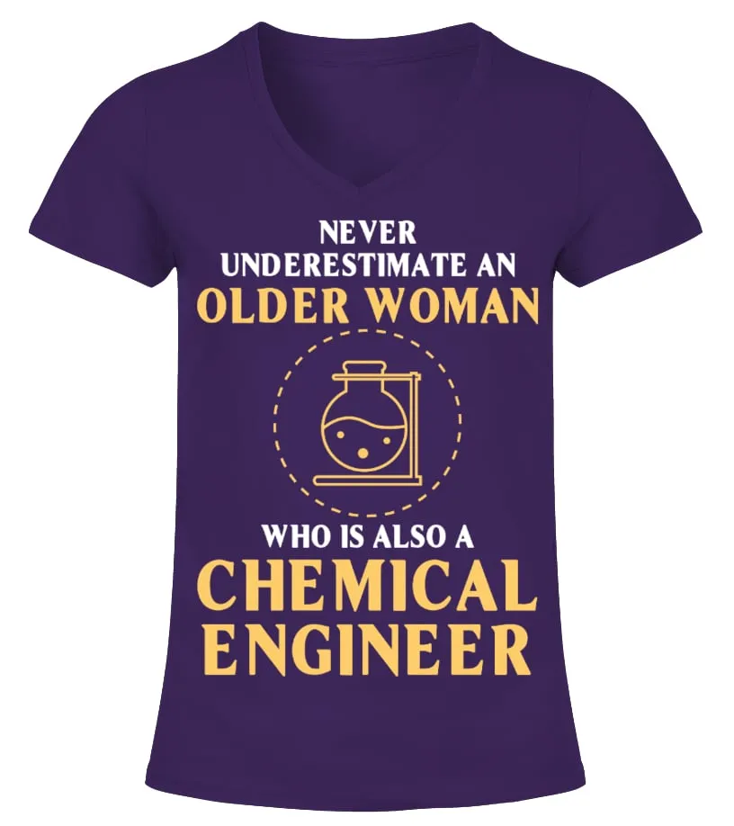 CHEMICAL ENGINEER Limited Edition Camiseta cuello pico Mujer