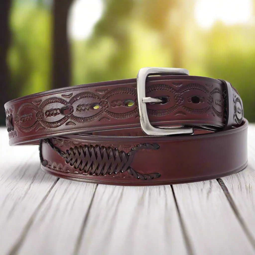CINTO DE PIEL TM10228 LEATHER BELT