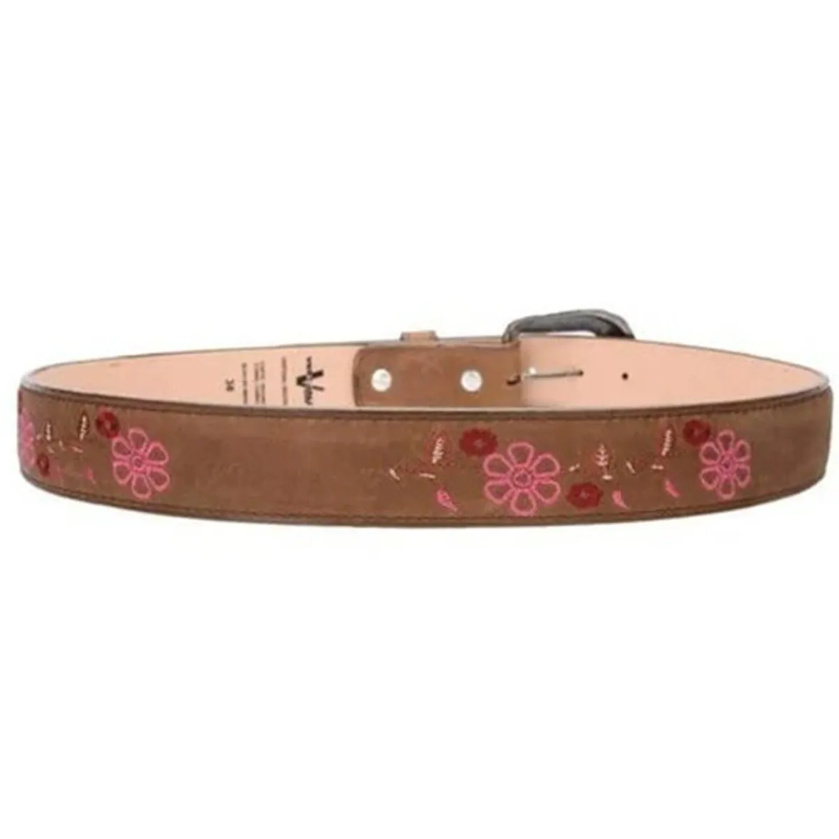 CINTO VAQUERO PARA MUJER DE CUERO ORIGINAL COLOR CAFE JB310CAF