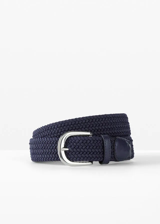 Cinturón elástico Azul