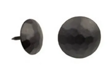 CLAVO DECORATIVO NEGRO CIRCULAR  25 MM