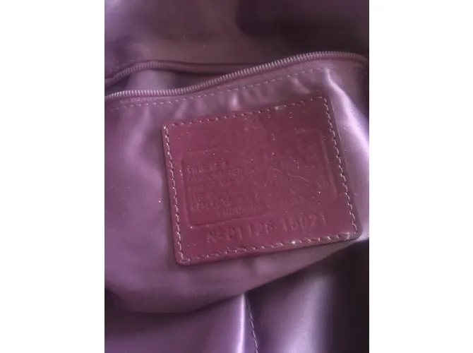 Coach Bolsos de mano Ciruela 
