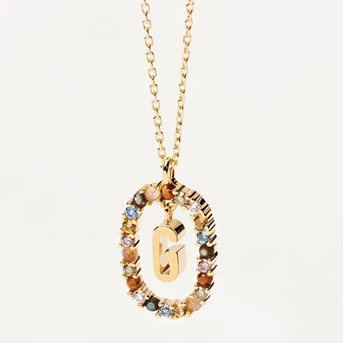 Collar Letra G Say My Name