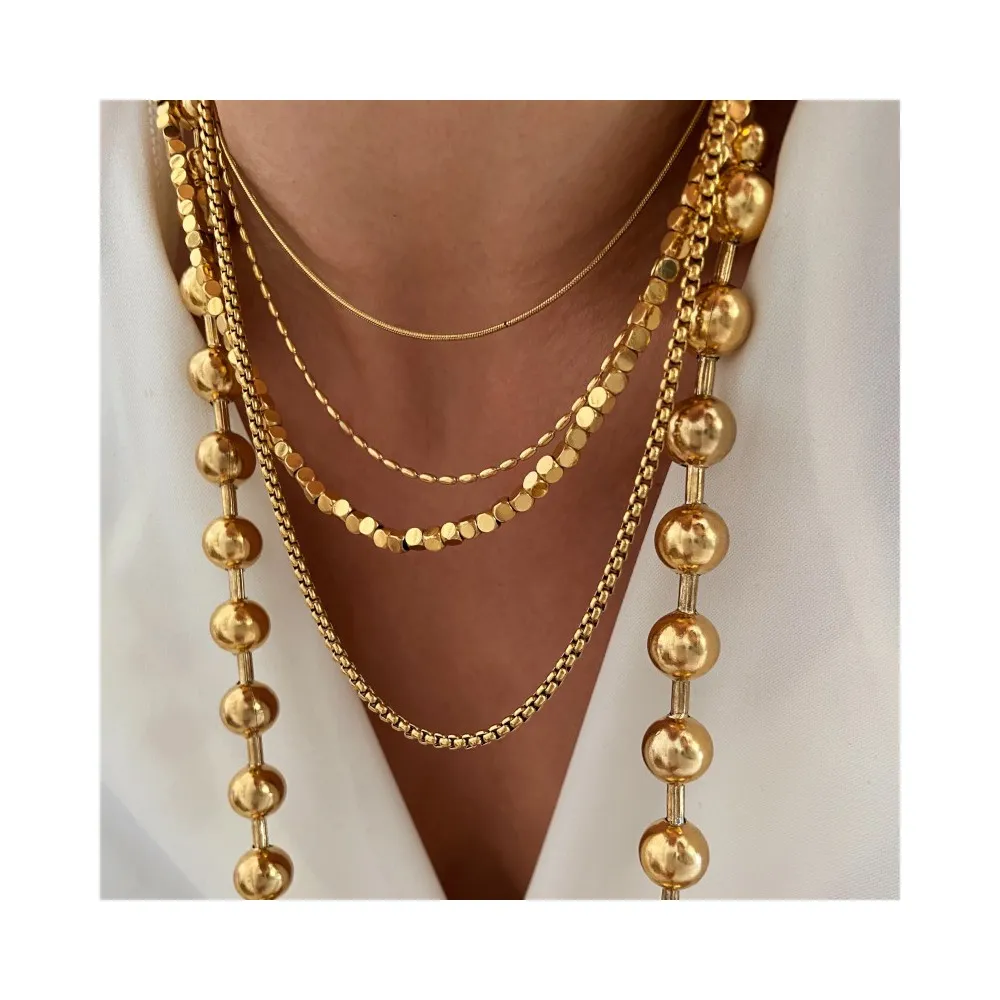 Collar Ludovico Oro (Varias Medidas)