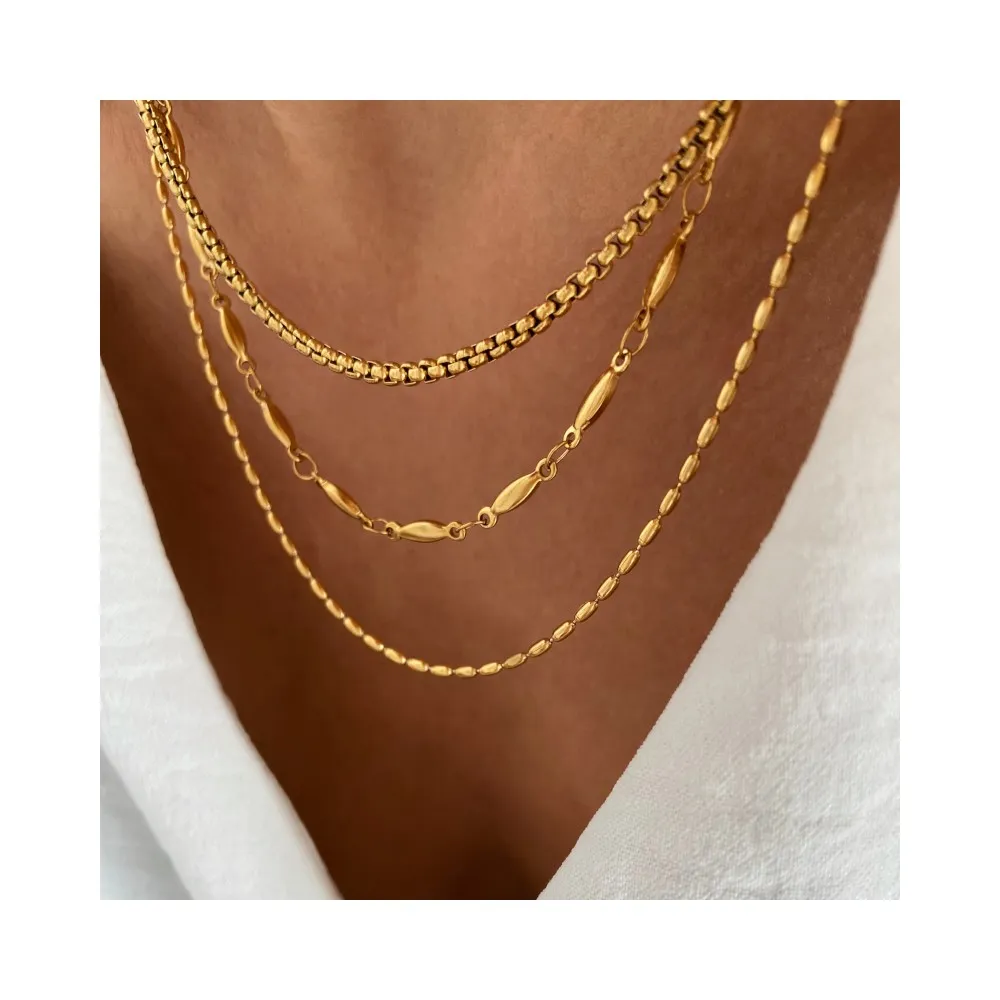 Collar Ludovico Oro (Varias Medidas)