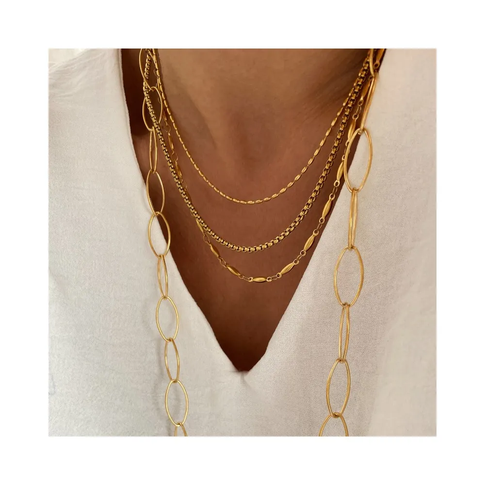Collar Ludovico Oro (Varias Medidas)
