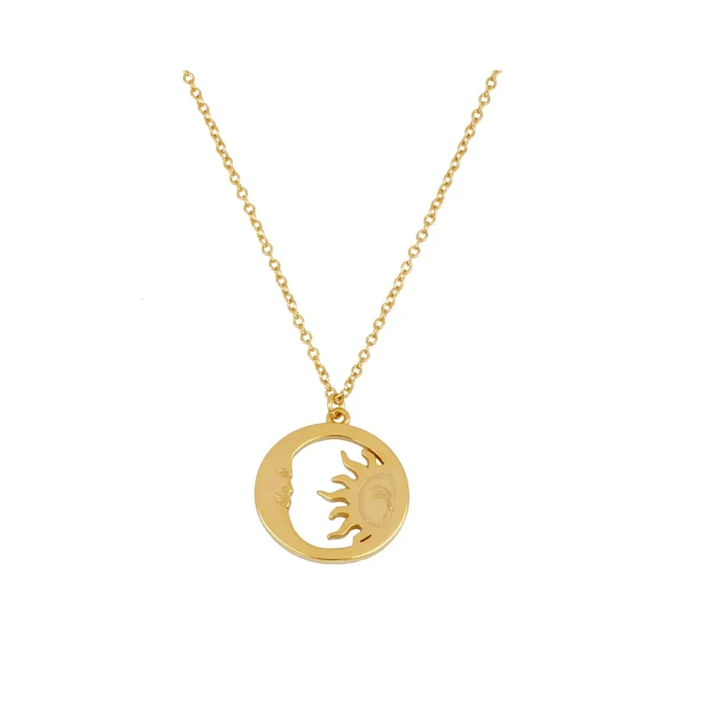 Collar Sole e Luna Oro