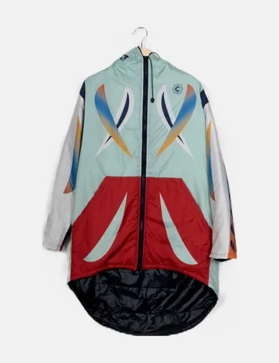 Colorat Impermeable estampado multicolor