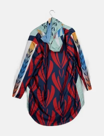 Colorat Impermeable estampado multicolor