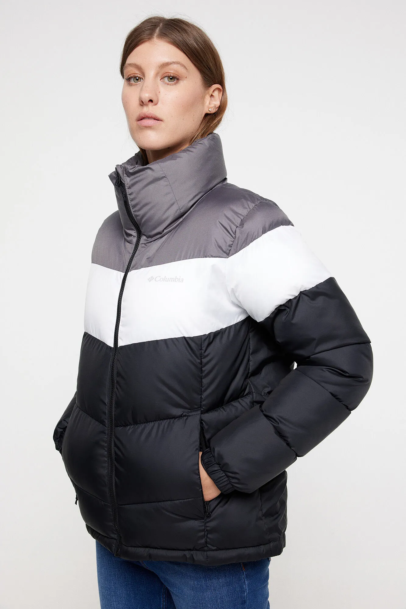 Columbia Chaqueta con bloques de color Columbia Puffect™ para mujer