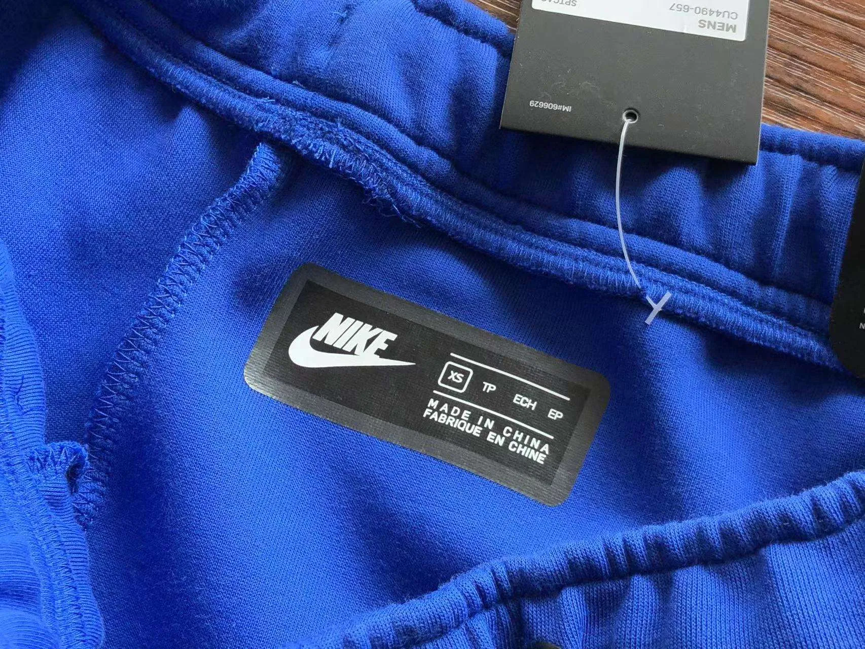 Conjunto de Chándal Nike Tech Fleece Azul Oscuro