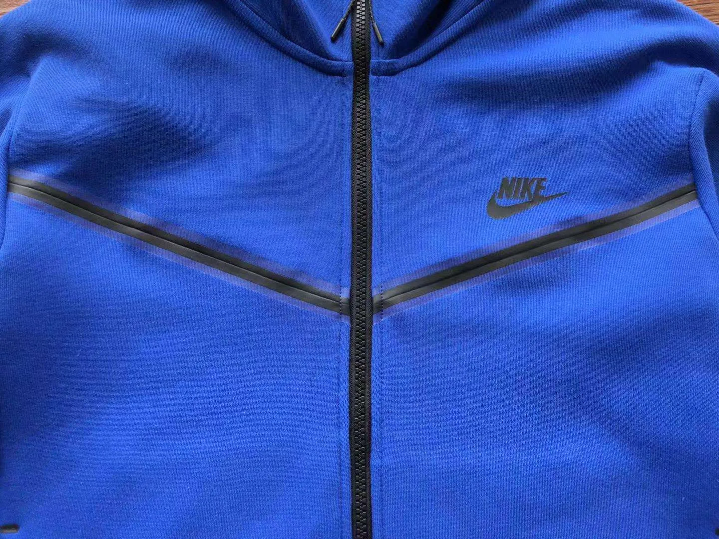 Conjunto de Chándal Nike Tech Fleece Azul Oscuro