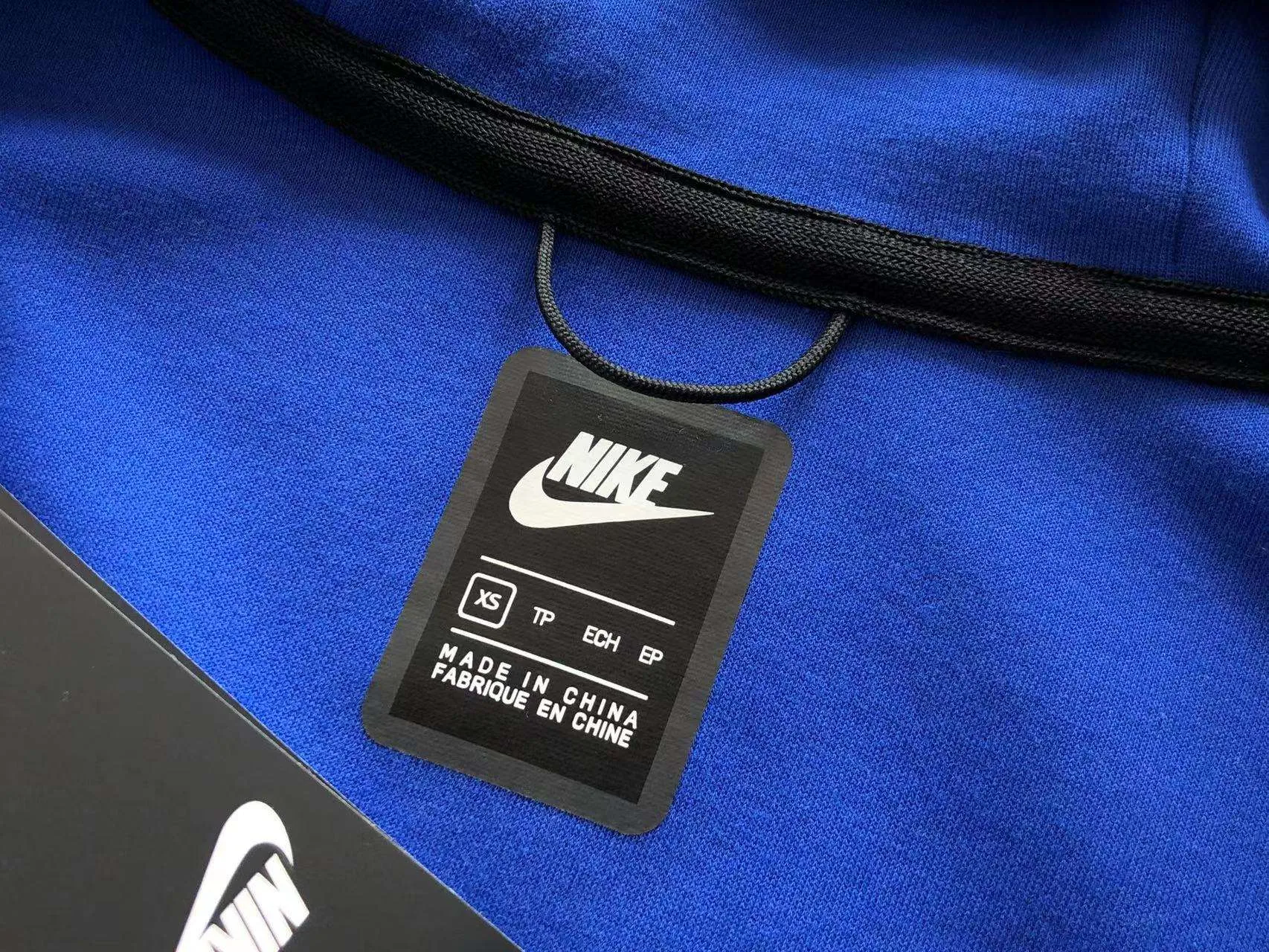 Conjunto de Chándal Nike Tech Fleece Azul Oscuro
