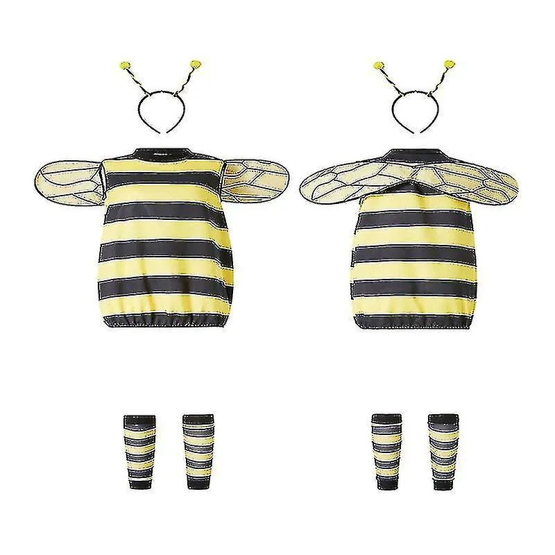 Conjunto de disfraces de abeja Cosplay de abeja de Navidad Disfraz de abeja Accesorios de disfraces de abejas