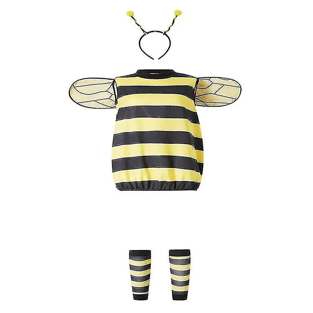 Conjunto de disfraces de abeja Cosplay de abeja de Navidad Disfraz de abeja Accesorios de disfraces de abejas