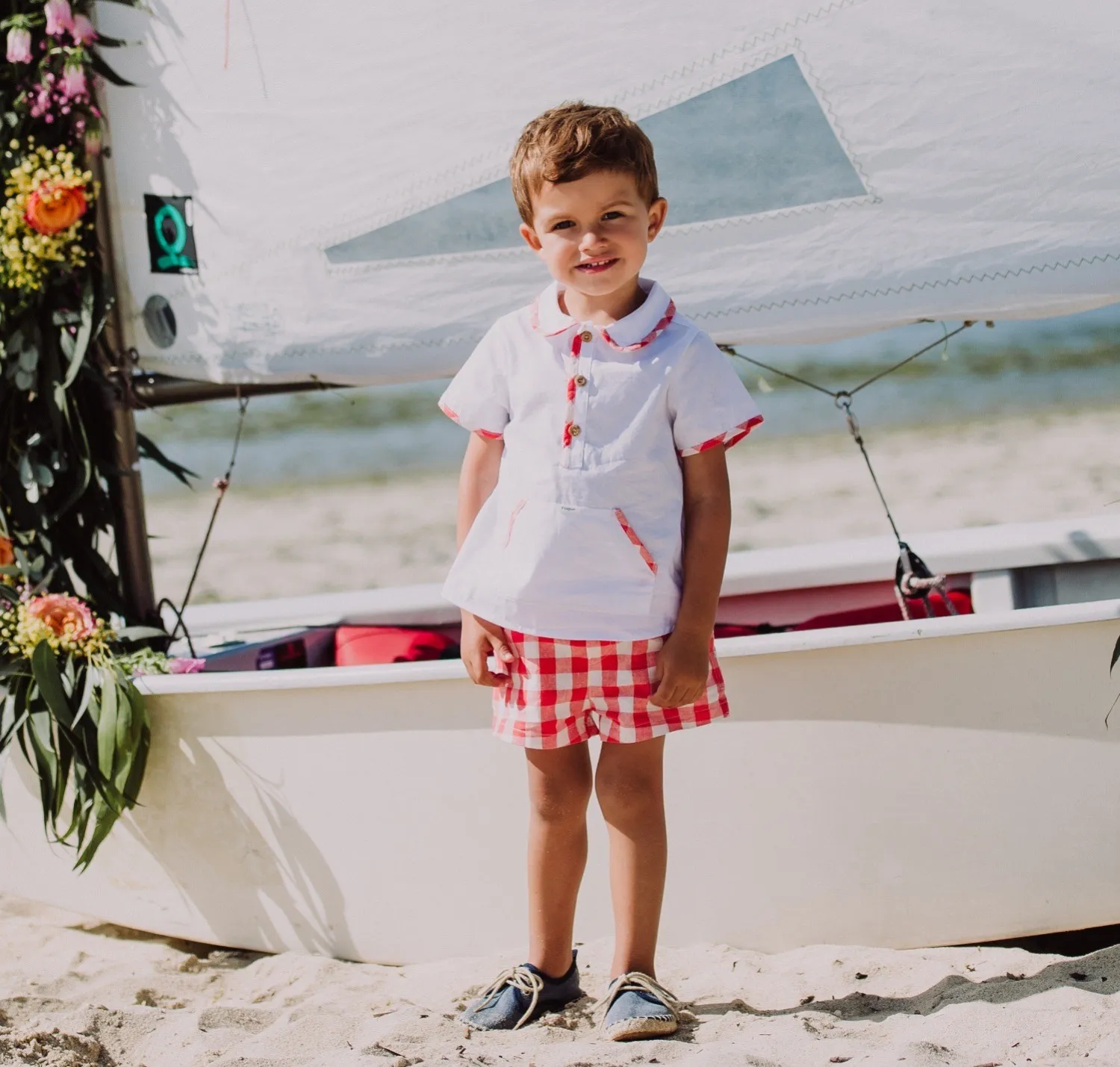 Conjunto para niño colección Amapolas de Foque