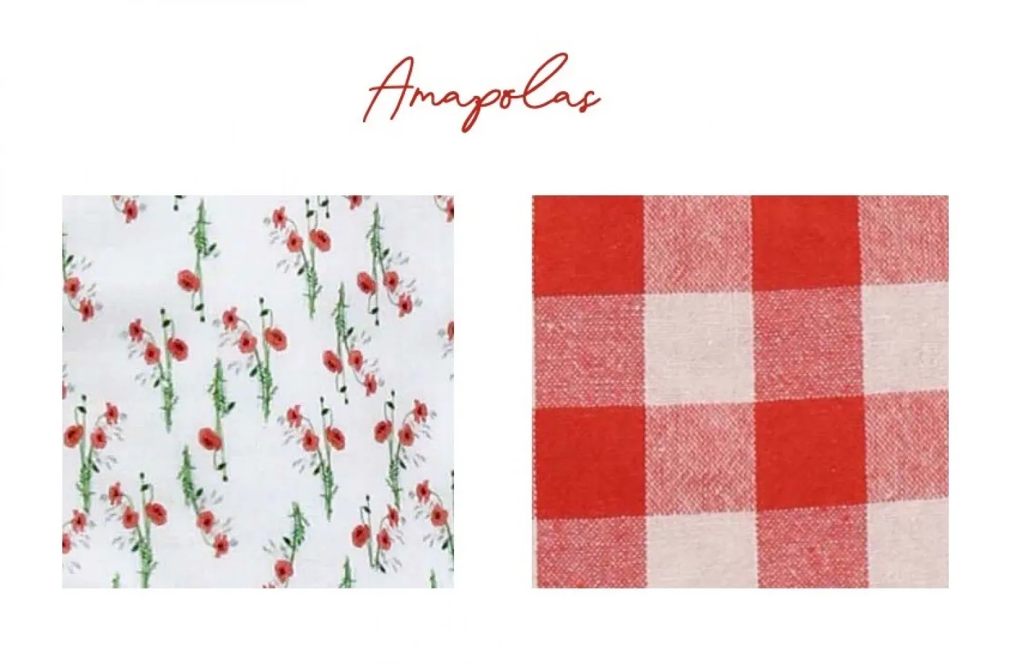 Conjunto para niño colección Amapolas de Foque