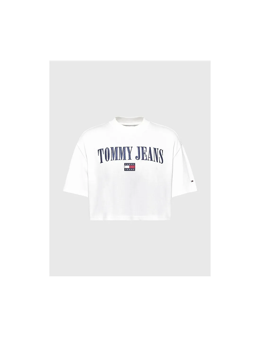 Crop top de manga corta de los archivos Tommy Jeans