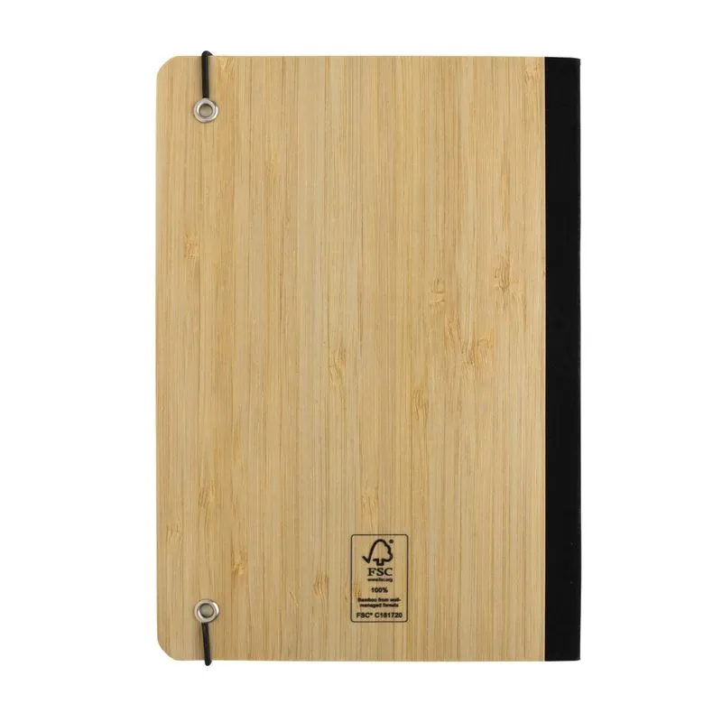 Cuaderno de bambú personalizado A5 Scribe