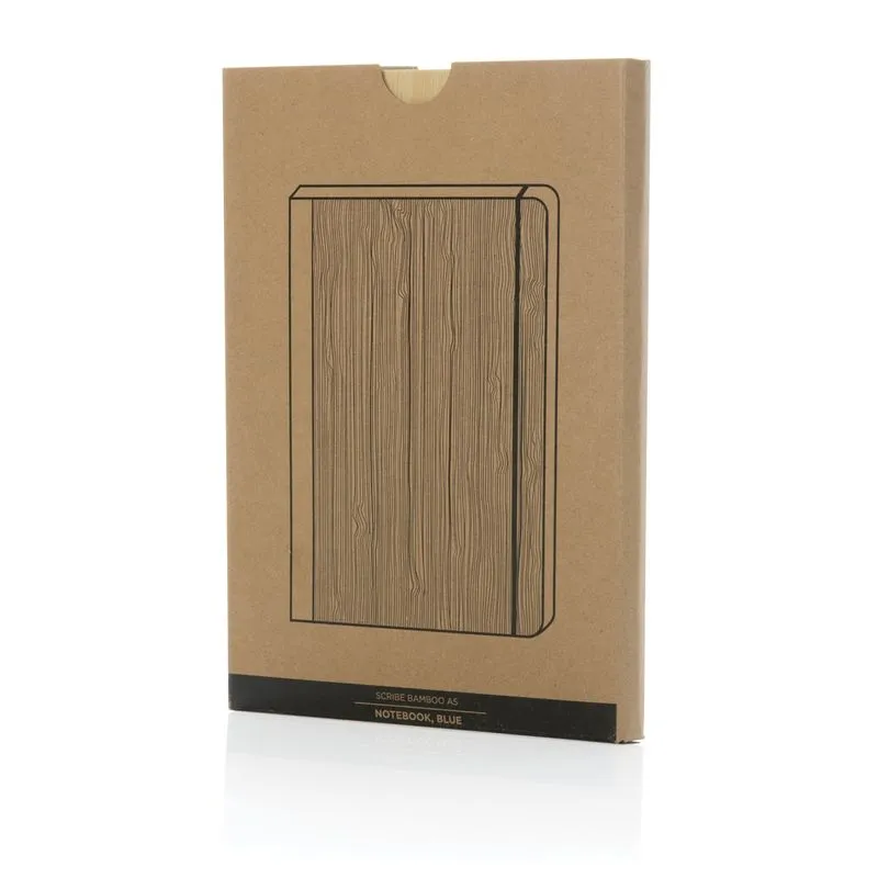 Cuaderno de bambú personalizado A5 Scribe