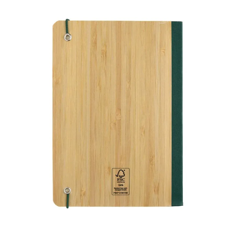 Cuaderno de bambú personalizado A5 Scribe