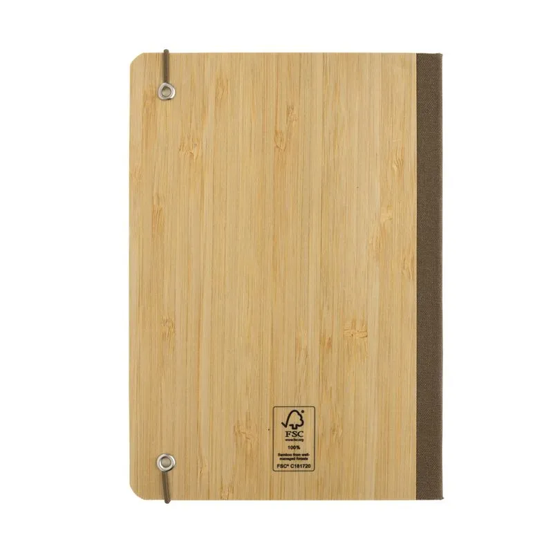 Cuaderno de bambú personalizado A5 Scribe