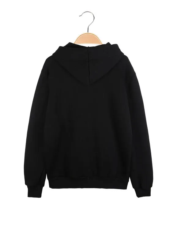 Cuba10 Sudadera deportiva para niña con capucha.