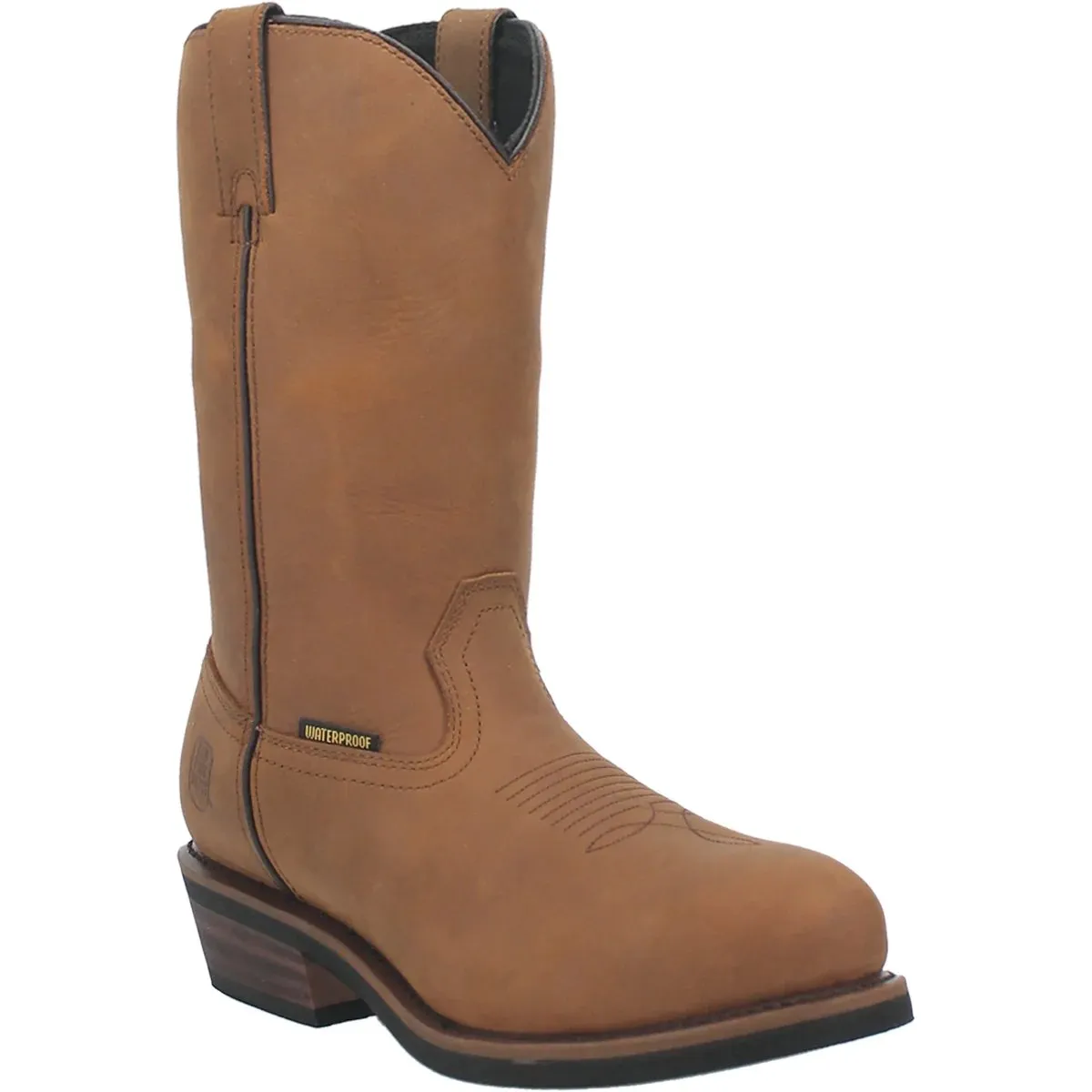 DAN POST MEN'S ALBURQUERQUE WORK BOOTS WATERPROOF  BROWN
