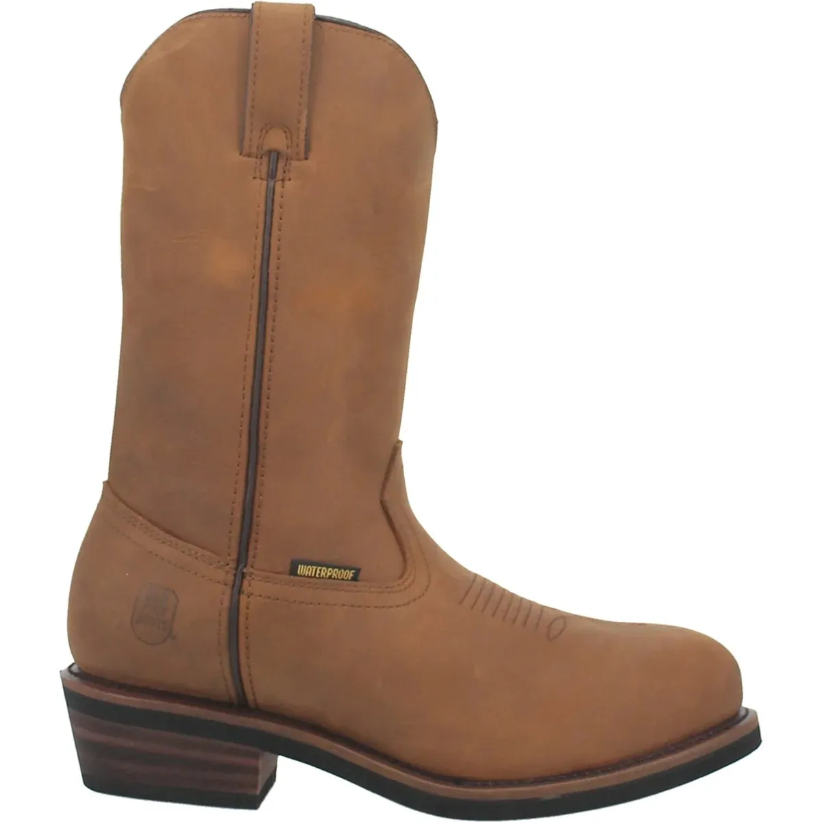 DAN POST MEN'S ALBURQUERQUE WORK BOOTS WATERPROOF  BROWN