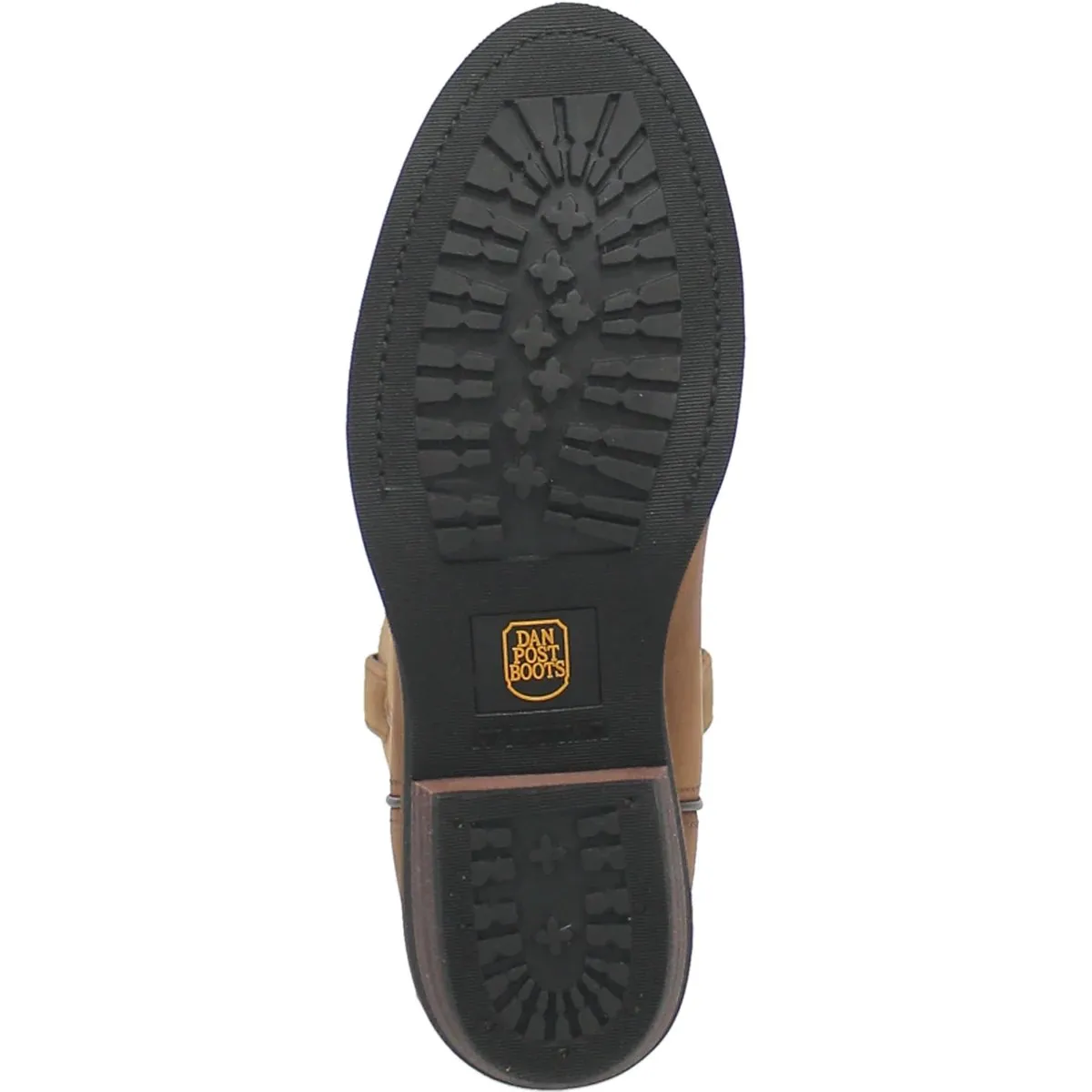 DAN POST MEN'S ALBURQUERQUE WORK BOOTS WATERPROOF  BROWN