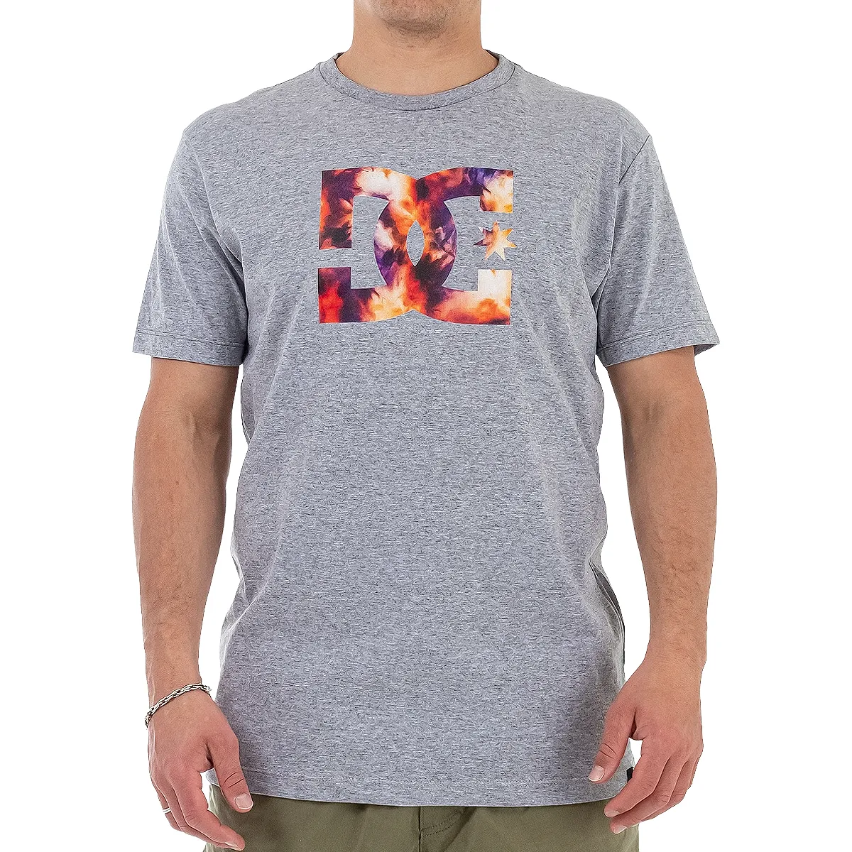 Dc Remera Mc Logo Batik (grim) – Hombre – Cu1241102103