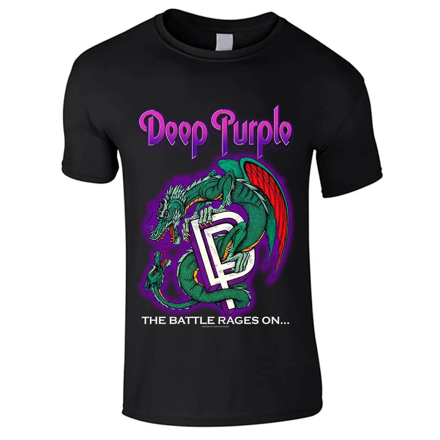 DEEP PURPLE  LA BATALLA SE ENFURECE EN LA CAMISETA