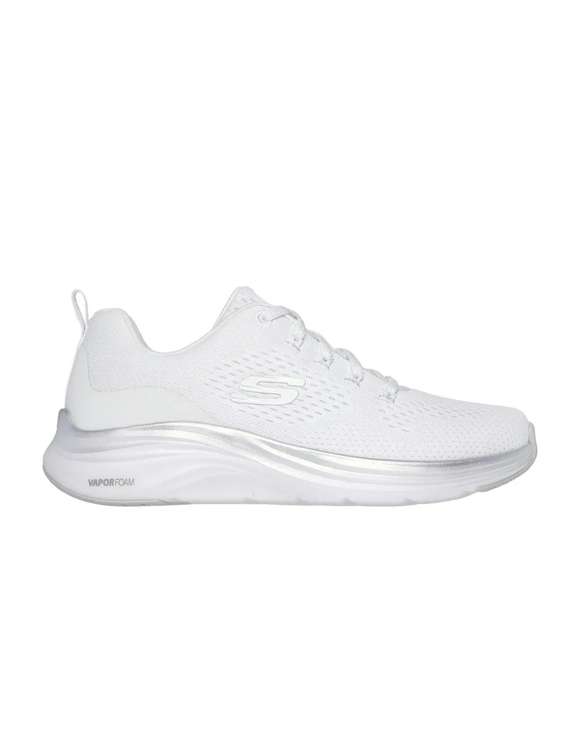 DEPORTIVOS DE MUJER SKECHERS VAPOR FOAM  MIDNIGHT GLIMMER 150025 BLANCO