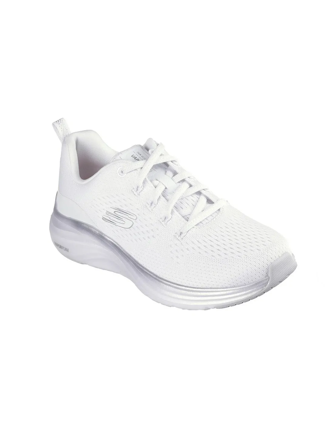 DEPORTIVOS DE MUJER SKECHERS VAPOR FOAM  MIDNIGHT GLIMMER 150025 BLANCO