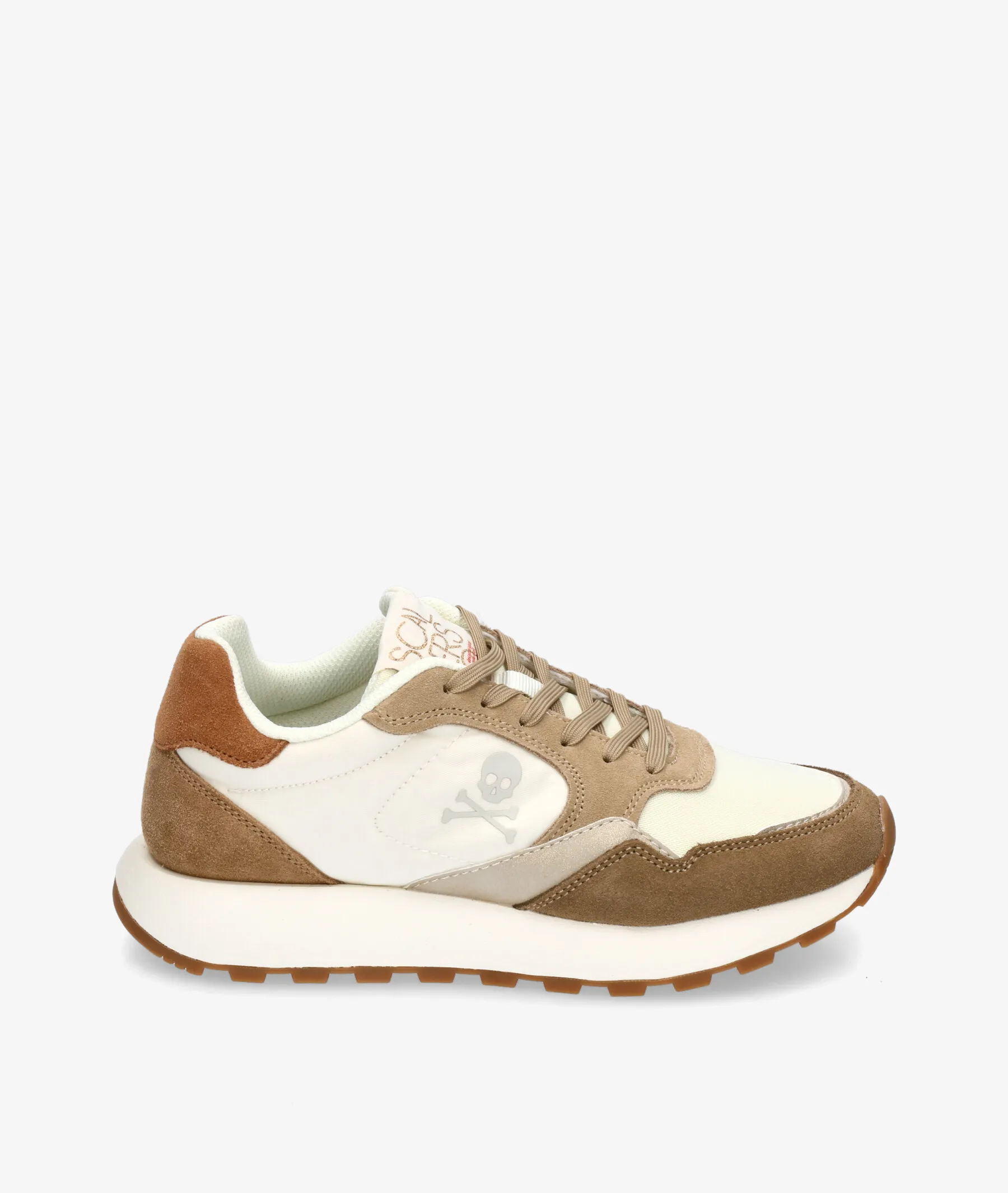 Deportivos Scalpers  GINA SNEAKERS en beige