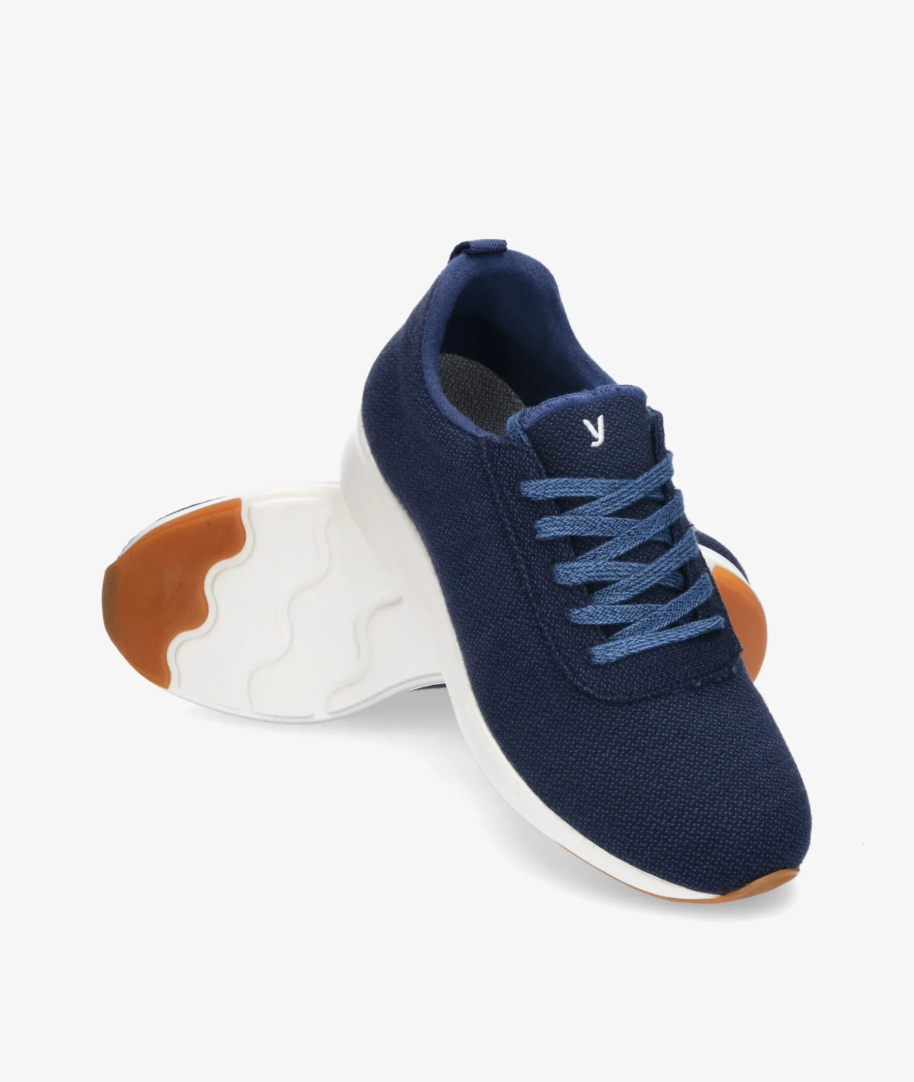 Deportivos Yuccs  MERINO SPORT WOMAN en azul marino